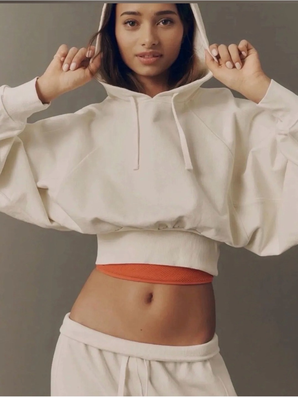 Daily Practice Plie Cropped  Hoodie NWOT